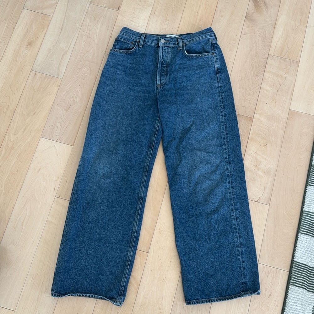 AGOLDE low slung baggy jeans